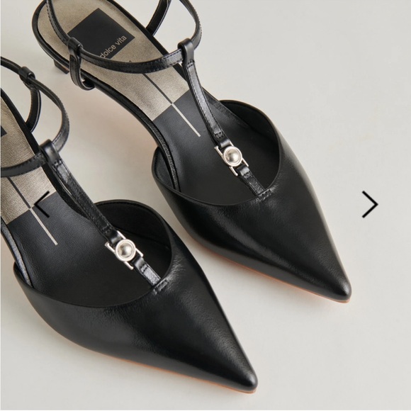 NIB Lavon Black Heels - Picture 3 of 15